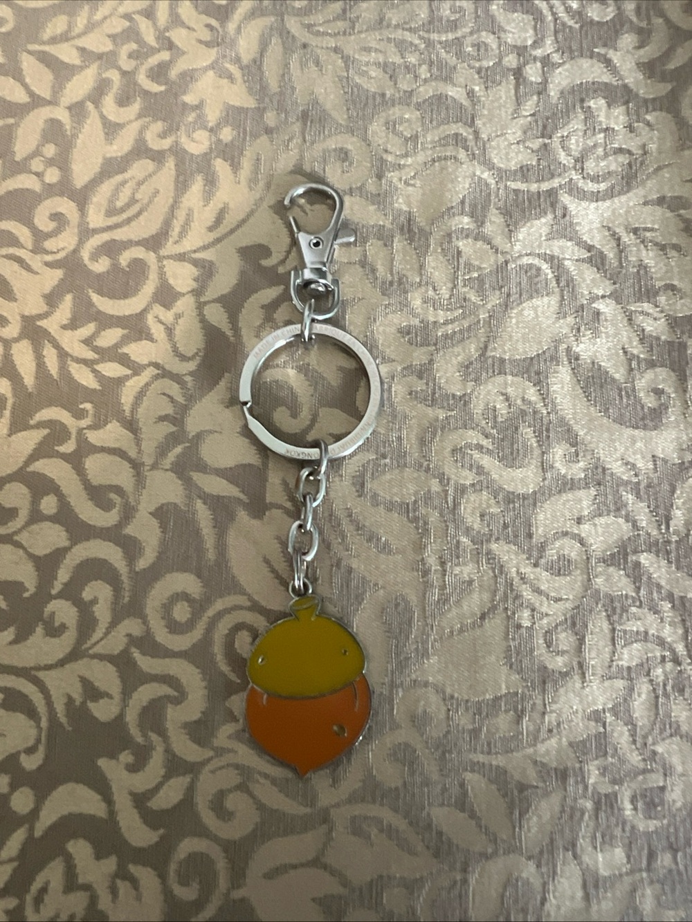 Disney Acorn Keychain Charm Chipmunk Cartoon Chip Dale